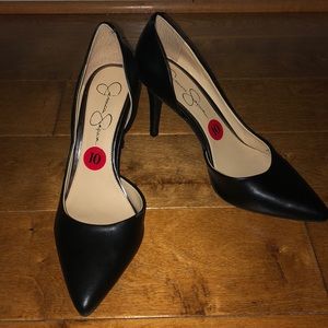 Jessica Simpson Black Heels